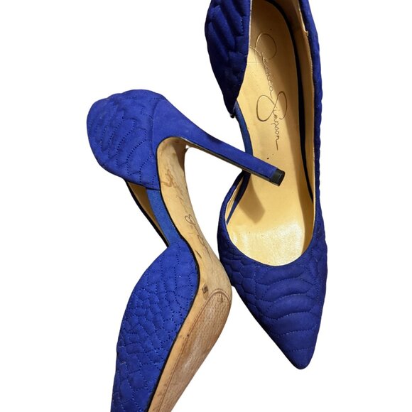 Jessica Simpson Size 7.5 Blue - Picture 4 of 5